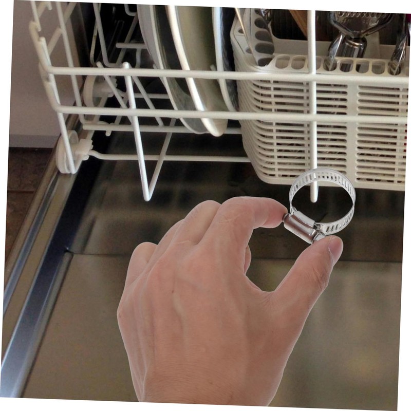 Outanaya Dishwasher Mounting Plate Metal Bracket Dishwasher Mounting Kit Easy