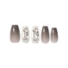 DASHING DIVA Magic Press Black Wish Nail Tips 30 Tips