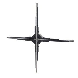 3D Hologram Fan, 50cm 4 Blades 2000x510 LED 3D Holographic Projector Video Advertising Display Fan with 4GB Memory Card 3D Holographic Video Projector for Party, Bar, Exhibitions