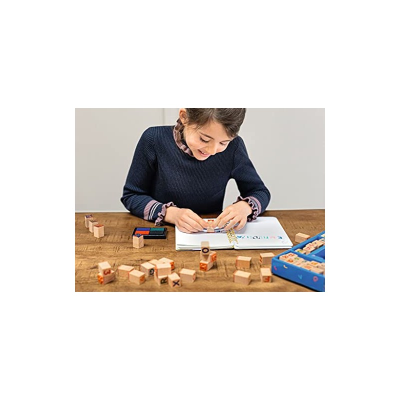 moses. My Large Stamp Set - 48 Different Children's Wooden