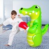 48 in Crocodile Punching Bag for Kids, Boys Punching Bag,Inflatable