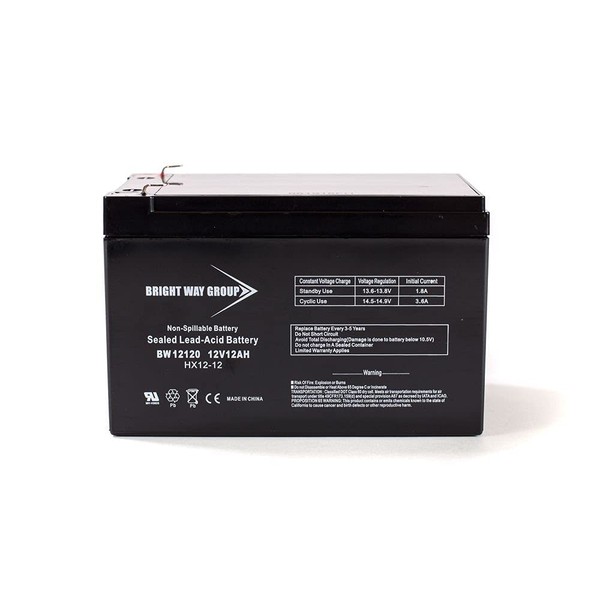 Bright Way Replacement Battery for Sonnenschein A512/10S BW 12V 12AH