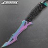 Titanium Guardian Twin Machete Set with Sheath | 11” Stainless