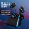 ANC/ENC Noise Cancelling Wireless Earbuds Bluetooth 5.2 Earphone Microphone Stereo