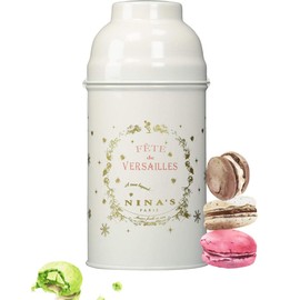Nina's Paris, Fete de Versailles French Loose Tea in Original White Tin, 2.8 Ounces, Imported