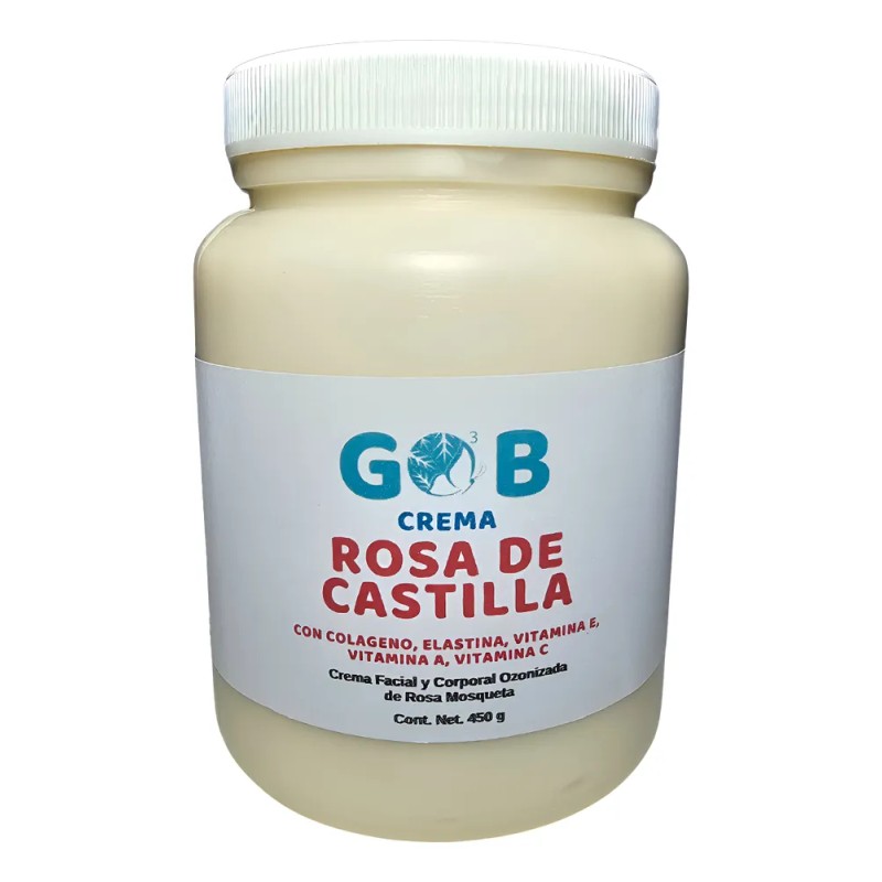Crema De Rosa De Castilla Ozonizada - Gob - 450