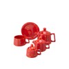 Classic Coffee & Tea Tower Tea Set, Red Polka Dot