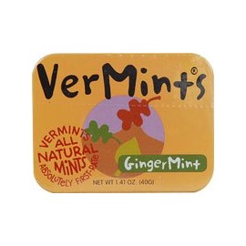 Vermints All Natural Breath Mints GingerMint - 1.41 oz