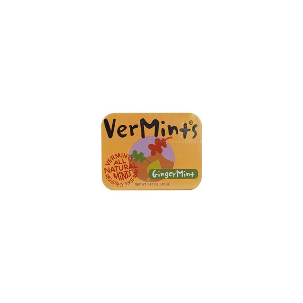 Vermints All Natural Breath Mints GingerMint - 1.41 oz
