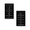 Boutique Marketing Laser Hair Removal Aftercare Cards | 50 Pack