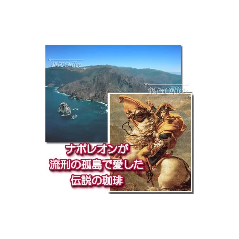 Coffee Beans [Powder] Napoleon St. Helena Bamboo Hedge Farm Galaxy