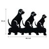 Dycmetal - Perchero para pared perros, colgador para correa de