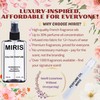 MIRIS No. 35774, Inspired by Bacarat Rouge 540, Long-Lasting Unisex
