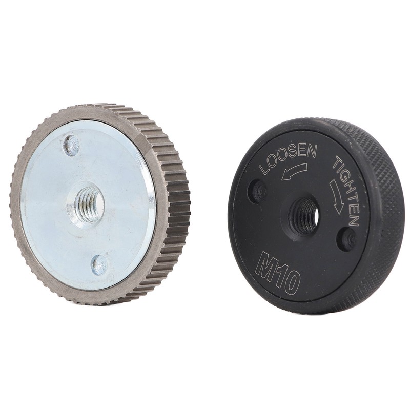 3PCS M10 Angle Grinder Flange Nut Self Locking Pressure Plate
