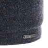 Stetson Hatteras Classic Wool Flat Cap Men Black-Blue 7 3/8