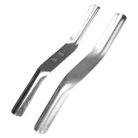 2pcs Brick Jointer Tool, 1/2 inch x 5/8 inch Double End Mortar Finishing Tool for Builders and Bricklayers