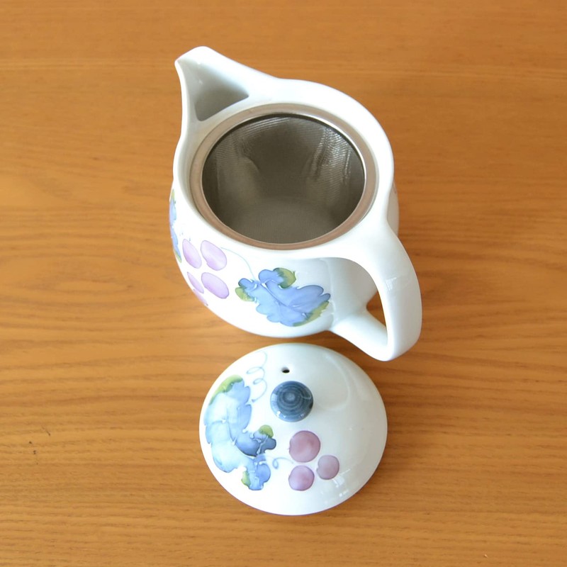 Tea Pot, Stylish, Stainless Steel, Tea Strainer, Made in Japan,