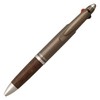 Mitsubishi Pencil Pure Malt 3 Function Pen, Metallic Brown, MSXE3-1005-7M21, Set of 2