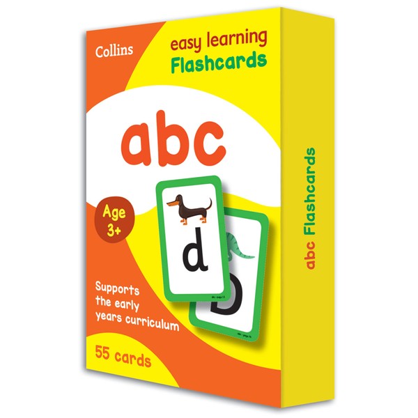 abc Flashcards: Ideal for home learning (Collins Easy Learning Preschool)