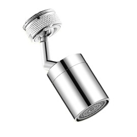 Rotatable Faucet Extender Aerator, 720° Faucet Aerator,Durable Splash Proof Faucet Extender,Replaceable Aerator for Faucets Multifunctional