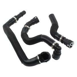 MOTOKU HVAC Heater Hose Kit for 2.4L Chrysler 200 2015-2017 Jeep Cherokee 2014-2018 Heater Supply Jumper Hose Air Conditioning Jumper Hose Set
