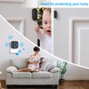 SANJIE Wireless Door Alarm Sensor Chime, 800FT Operating Range 55
