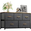 YITAHOME Dresser for Bedroom with 5 Drawers - Fabric Storage