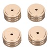 Speaker Isolation Spike Stand Foot, 4pcs 40x20mm Aluminum Speaker Isolation