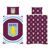 FOCO Aston Villa FC Pulse Single Reversible Duvet