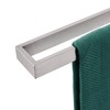 KOKOSIRI Towel Bar Brushed Nickel Bath Towel Hanger Holder 16-Inch