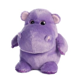 Aurora World Hunk of Love Hippo Plush Purple Small 10" Stuffed Plush New 07755