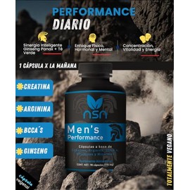 NSN | Multivitaminico para Hombre | Vitaminas y Minerales por Timo Grote para Hombres que buscan Vitalidad | con Arginina, BCAA’s, Creatina | Hierro, 