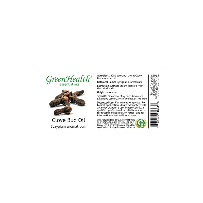 Clove Bud – 2 fl oz (59 ml) Glass Bottle