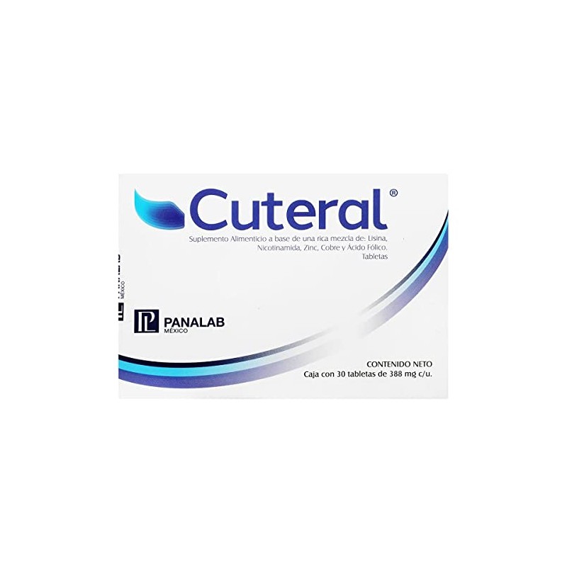 PANALAB Cuteral Sup Alim Tab C30, Pack of 1