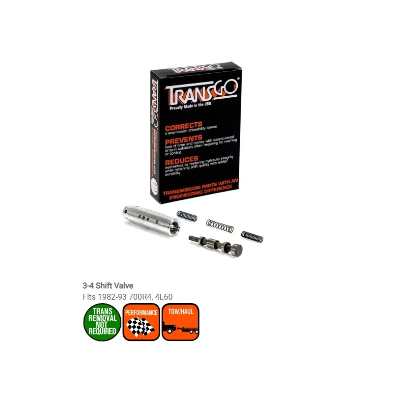 Transgo ransmission 3-4 Shift Valve Kit fits GM 700R4 4L60