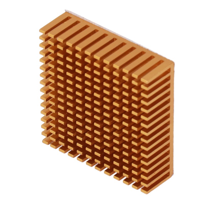 8Pcs Cooling Fins Aluminum Alloy Power Radiator Slotted Heatsink for