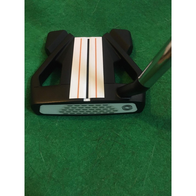 Sticker for golf putter, 3 lines alignment (triple track) (Red