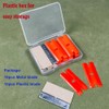 KILIGEN Professional Glass Cleaning Tools Pocket Scraper with 10 Pcs