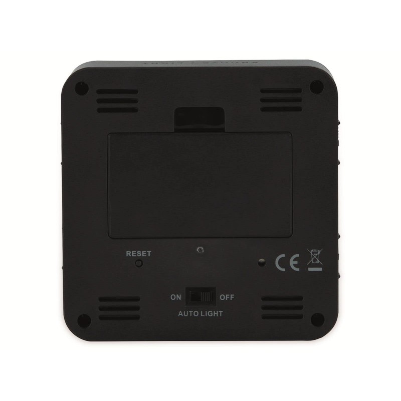 Alecto AK-20 Radio-Controlled Alarm Clock with Thermometer 2 Alarm Times