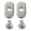 VTurboWay 4 Pcs 316 SS Kayak Rail/Track Screws, Track Nuts