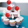 MonMon & Craft Cupcake Toppers, Bowling Theme - 24 Pcs