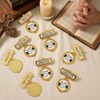 Liliaafar 4 Pack Usher and Greeter Badge Multipack Church Welcome