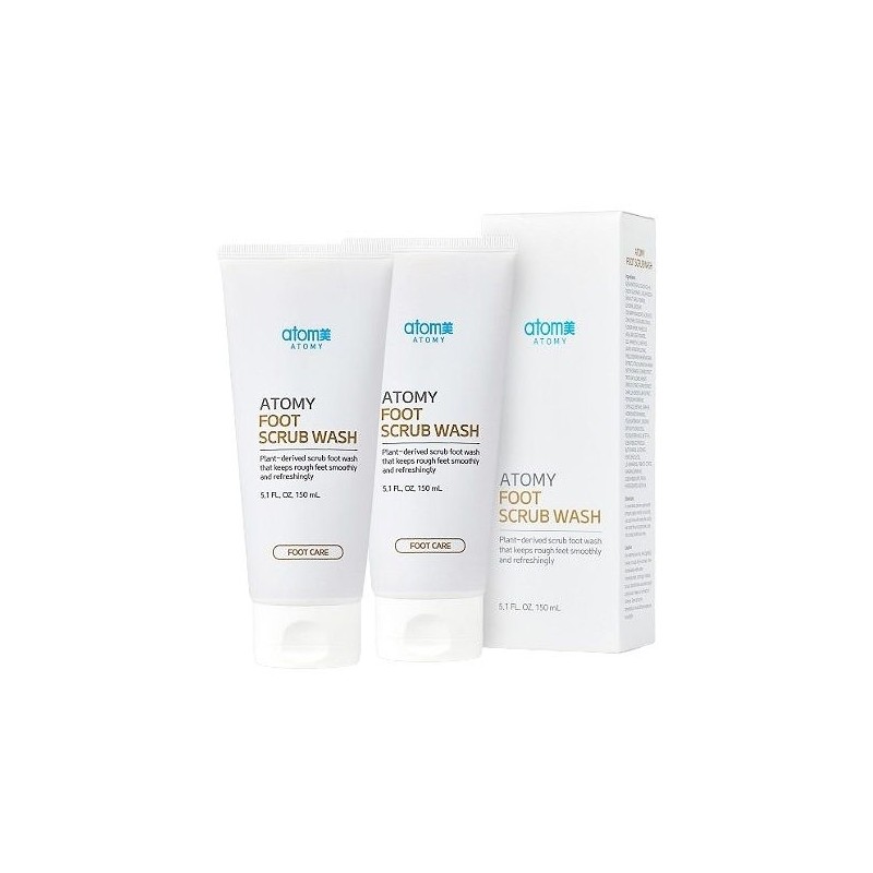 Atomy 애터미 풋스크럽 워시 발각질제거 케어 150ml 2개 Atomy Foot