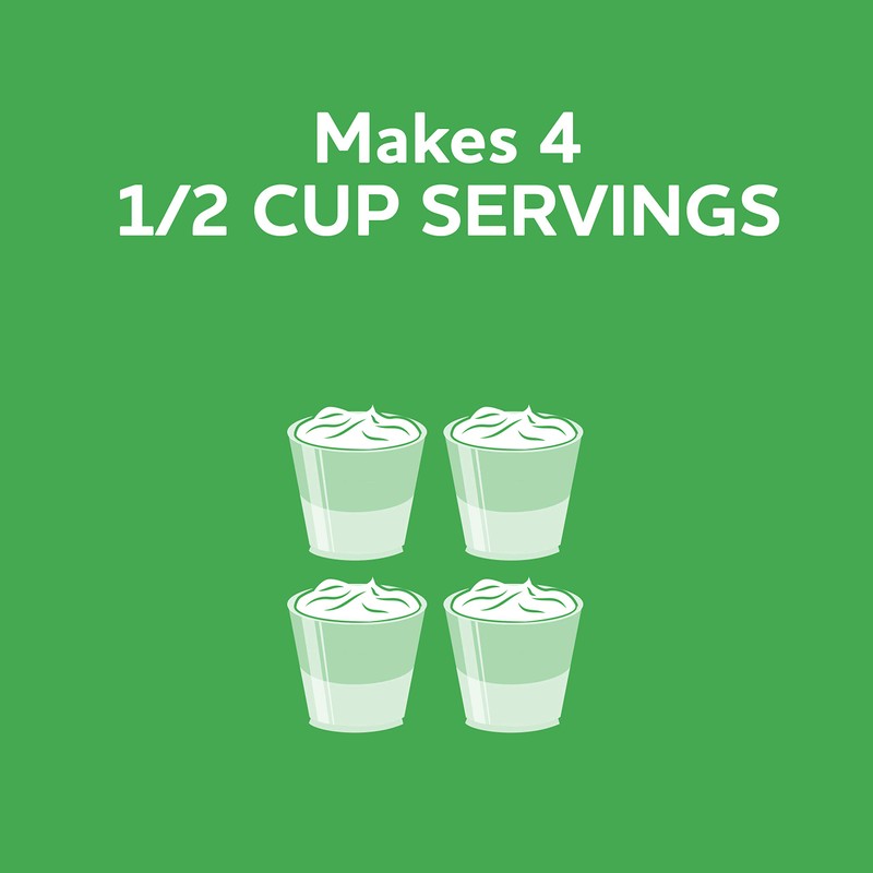 JELLO Lime Gelatin Dessert Mix (0.30oz Boxes, Pack of 24)