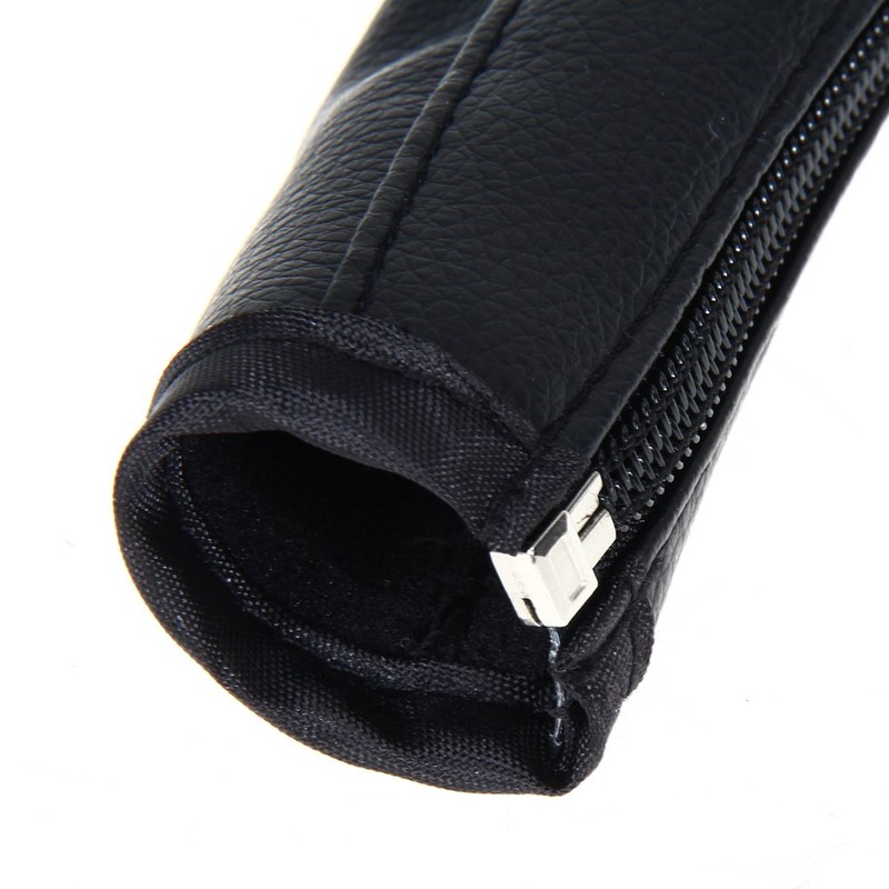 Demiawaking PU Leather Baby Stroller Steering Wheel Cover Arm Handle