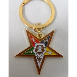 Eastern Star Key Chain