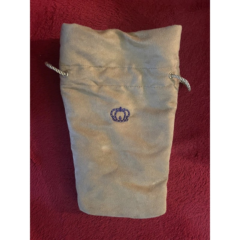 Crown Royal Reserve Medium Tan Faux Suede Drawstring 750ml bottle