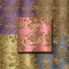 Embossed Gold Velvet Paper Pack - 8388