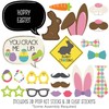 Hippity Hoppity - Easter Photo Booth Props Kit - 20