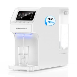 Waken Electric C11S Reverse Osmosis Water Filtration System Countertop 180oz Water Tank 4:1 Pure to Drain 8 Stage RO Filter No Installation for Home Apartment Condo RV